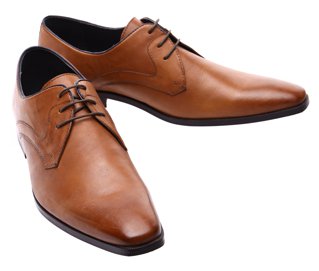 chaussure ville homme marron